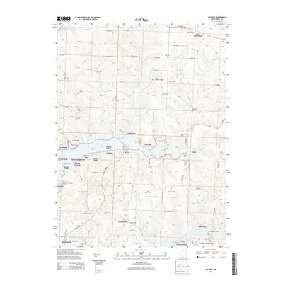 2013 Map of Dellroy, 2013 Print