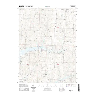 2016 Map of Dellroy, 2016 Print