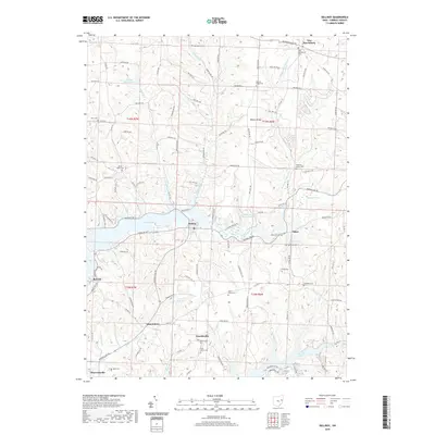 2019 Map of Dellroy, 2019 Print
