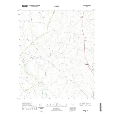 2020 Map of Dellwood, 2020 Print