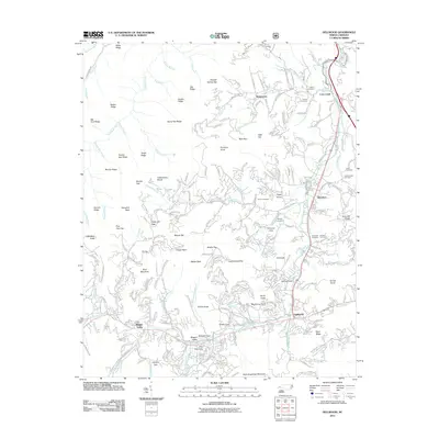 2011 Map of Dellwood, 2011 Print