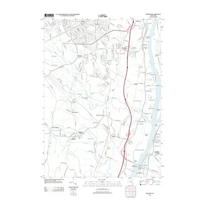 2013 Map of Delmar, 2013 Print
