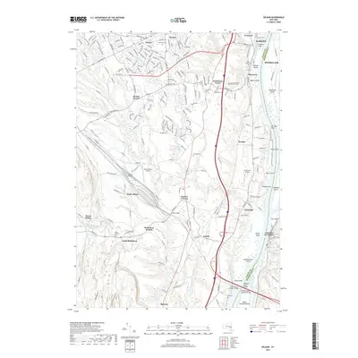 2019 Map of Delmar, 2019 Print