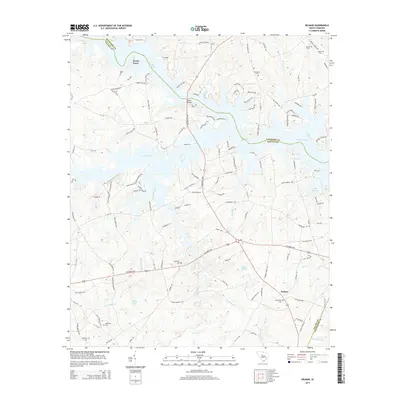 2014 Map of Delmar, 2014 Print