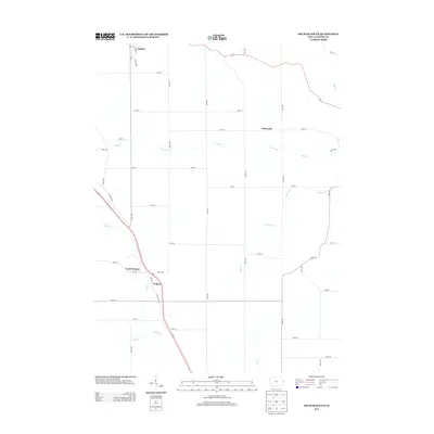 2013 Map of Delmar South, 2013 Print