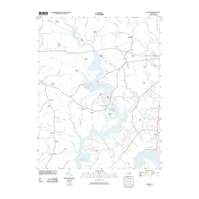 2010 Map of Delmer, 2010 Print