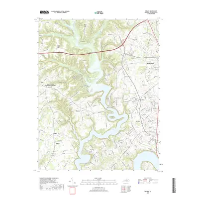 2019 Map of Delmer, 2019 Print