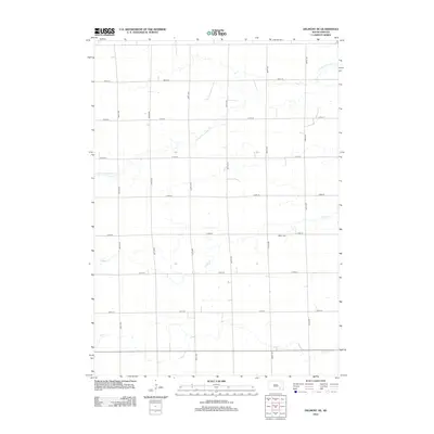 2012 Map of Delmont NE, 2012 Print