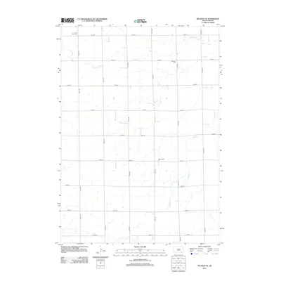 2012 Map of Delmont SE, 2012 Print