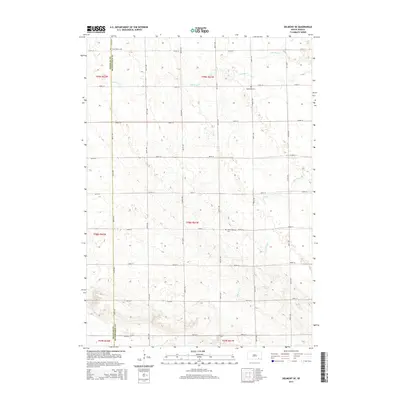 2015 Map of Delmont SE, 2015 Print