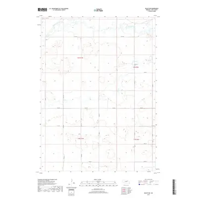 2017 Map of Deloit NW, 2017 Print