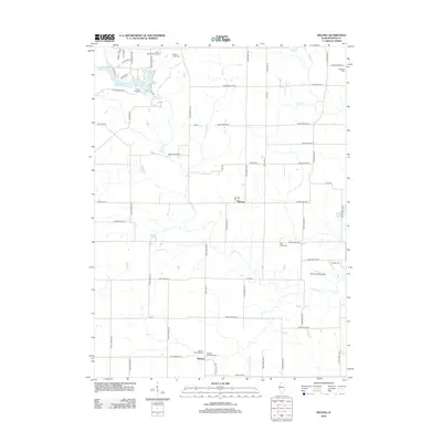 2012 Map of DeLong, 2012 Print