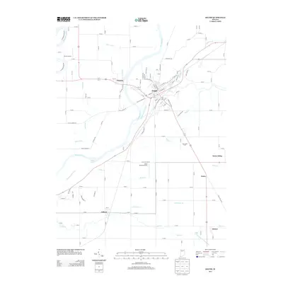 2013 Map of Delphi, 2013 Print