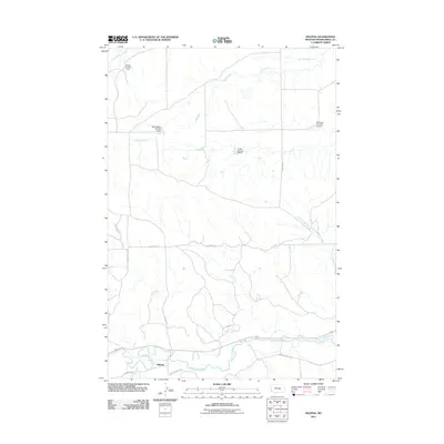 2011 Map of Delphia, 2011 Print