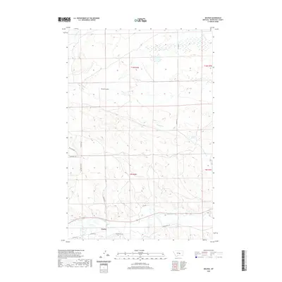 2020 Map of Delphia, 2020 Print