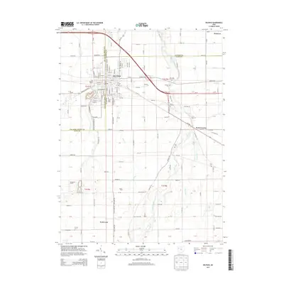 2013 Map of Delphos, 2013 Print