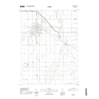 2019 Map of Delphos, 2019 Print