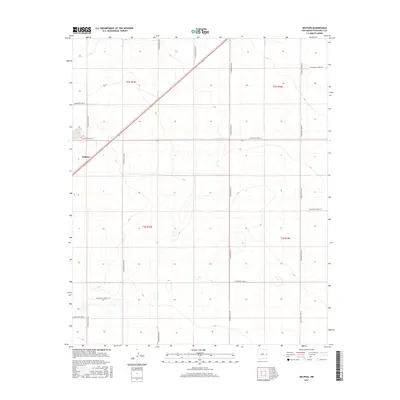 2017 Map of Delphos, 2017 Print