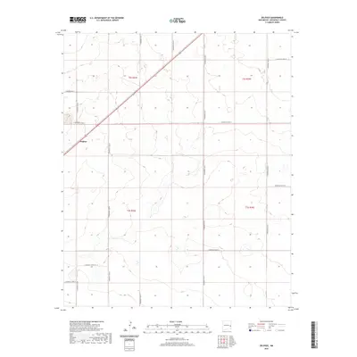 2020 Map of Delphos, 2020 Print