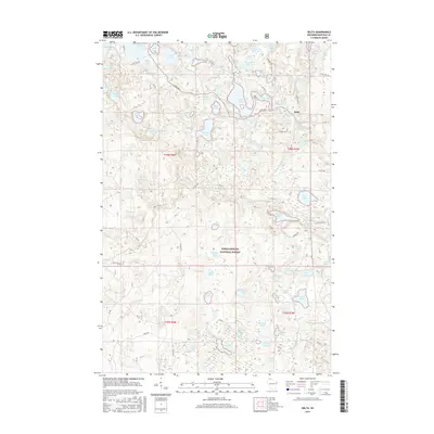 2015 Map of Delta, 2015 Print