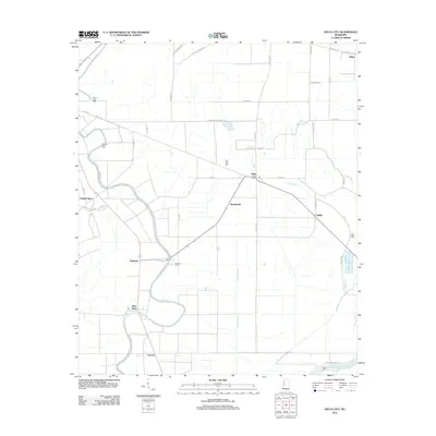 2012 Map of Delta City, 2012 Print