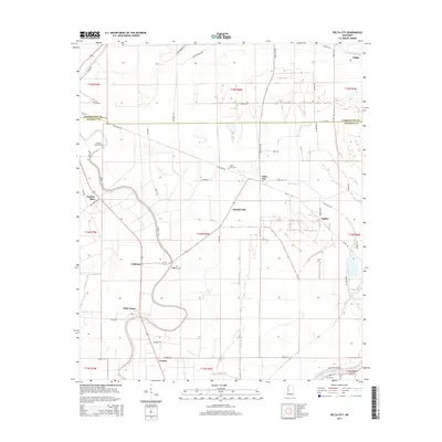 2015 Map of Delta City, 2015 Print