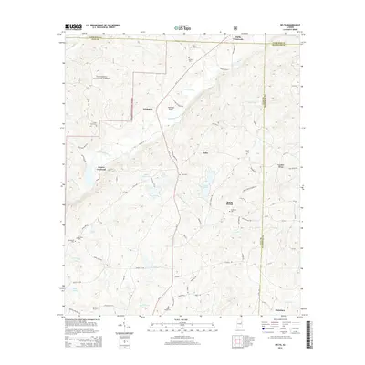 2014 Map of Delta, 2014 Print