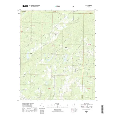 2018 Map of Delta, 2018 Print