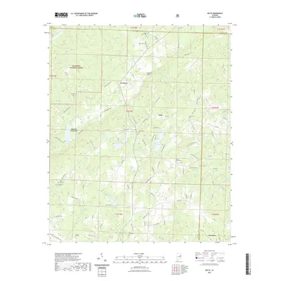 2021 Map of Delta, 2021 Print