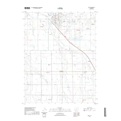 2019 Map of Delta, 2019 Print