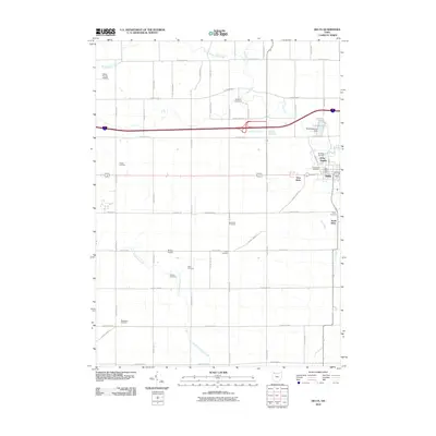 2010 Map of Delta, 2010 Print