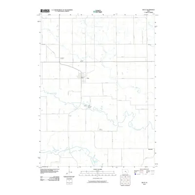 2010 Map of Delta, 2010 Print