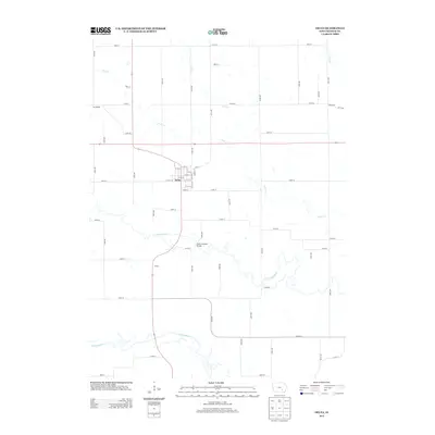 2013 Map of Delta, 2013 Print