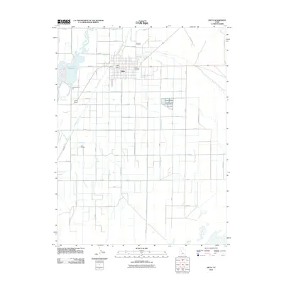 2010 Map of Delta, 2010 Print