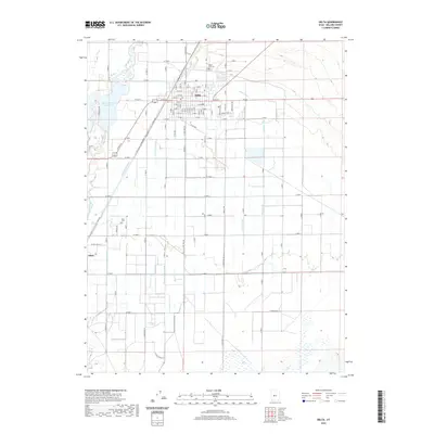 2020 Map of Delta, 2020 Print