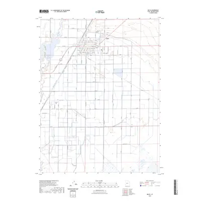 2023 Map of Delta, 2023 Print