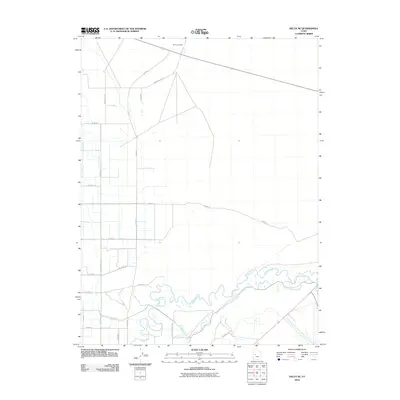 2010 Map of Delta NE, 2010 Print