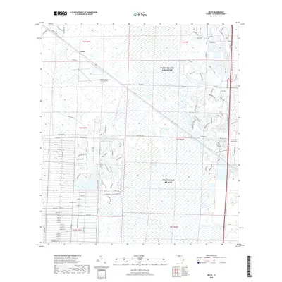 2018 Map of Delta, 2018 Print