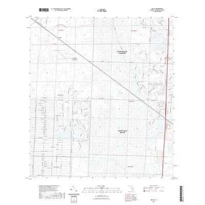 2021 Map of Delta, 2021 Print