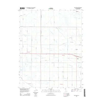 2015 Map of Delta Ranch, 2015 Print