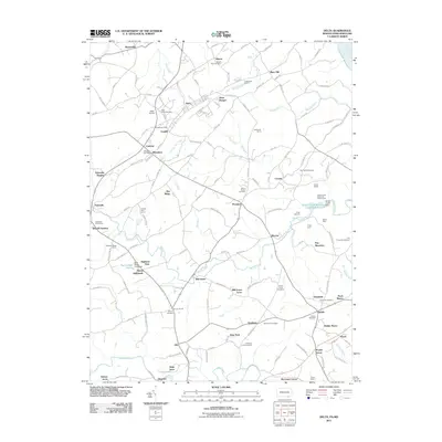 2011 Map of Delta, 2011 Print