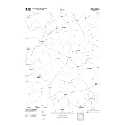 2013 Map of Delta, 2013 Print