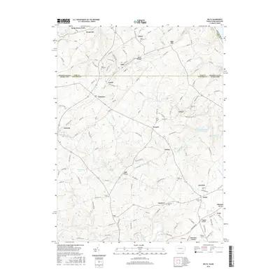 2016 Map of Delta, 2016 Print