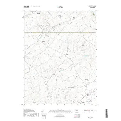 2019 Map of Delta, 2019 Print