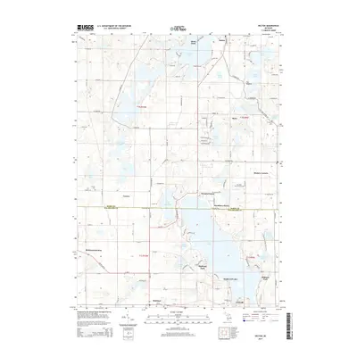 2014 Map of Delton, 2014 Print
