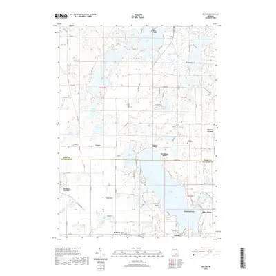 2019 Map of Delton, 2019 Print