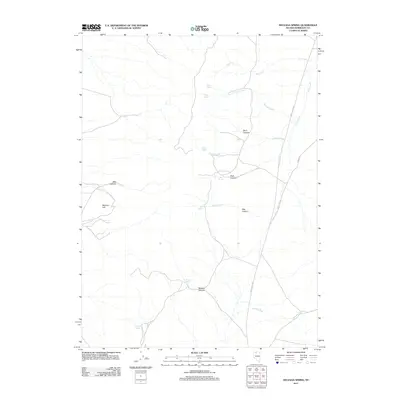2011 Map of Delvada Spring, 2011 Print