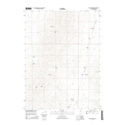2015 Map of Delvada Spring, 2015 Print