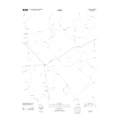 2013 Map of Delway, 2013 Print