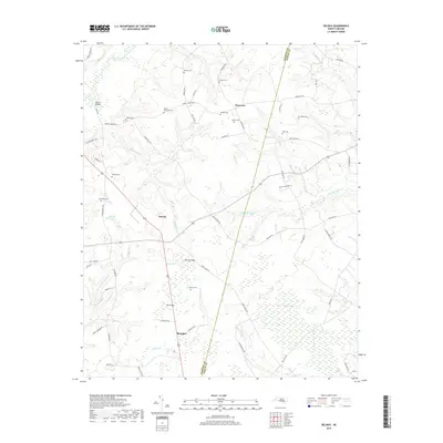 2019 Map of Delway, 2019 Print